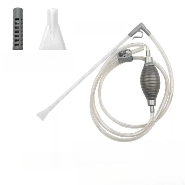Aquarium Siphon Gravel Vacuum – Fish Tank Water Changer & Semi-Automatic Pump